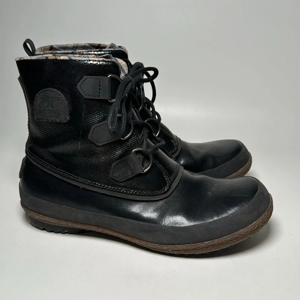 Sorel Joplin Ankle Rain Boots - sz 8.5